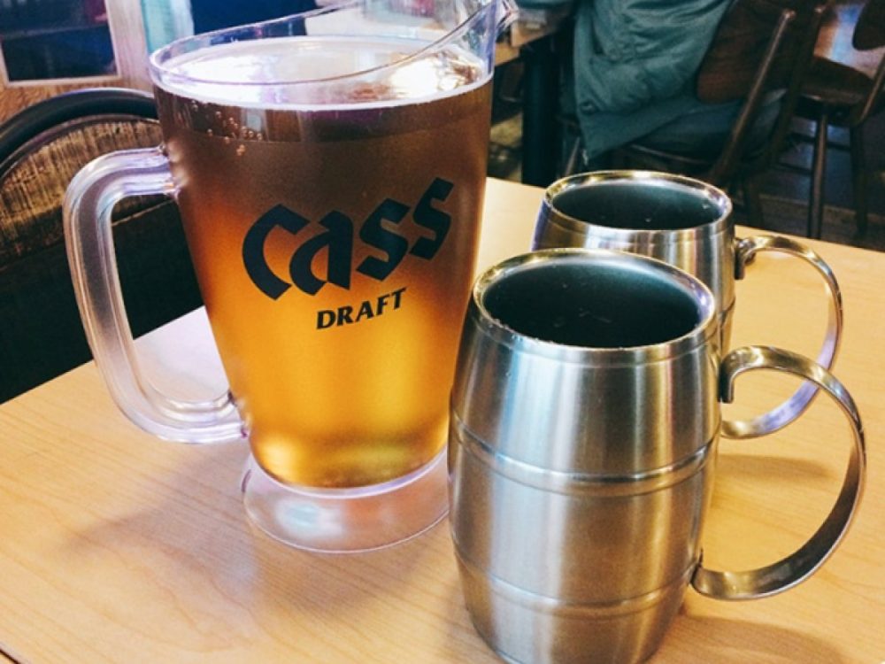 생맥주 (1,700cc)