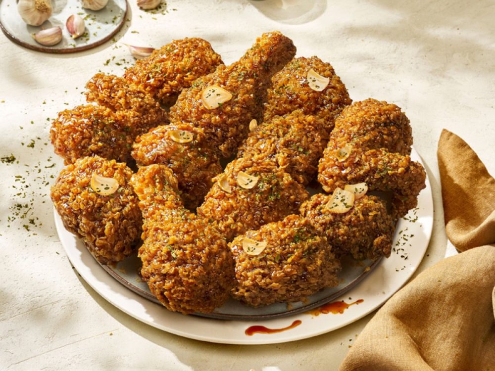 마늘 폭탄 소이 치킨