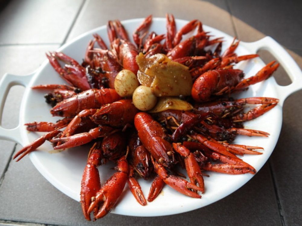마라롱샤 (가재 볶음)